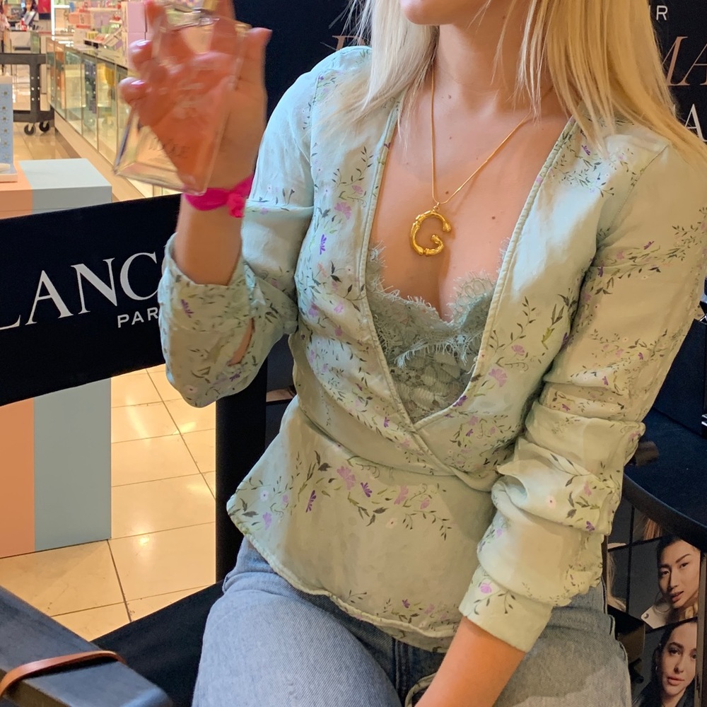 Wrap blouse - H&M